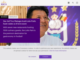 'rsca.be' screenshot