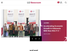 'lgnewsroom.com' screenshot