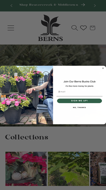 bernsgardencenter.com