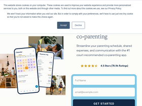'ourfamilywizard.com' screenshot