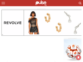 'pulse.ng' screenshot