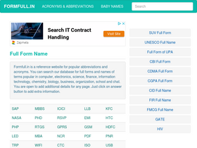 'formfull.in' screenshot