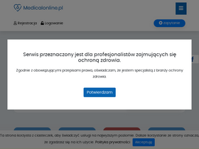 'medicalonline.pl' screenshot