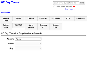 'sfbaytransit.org' screenshot