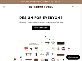 'interioricons.com' screenshot