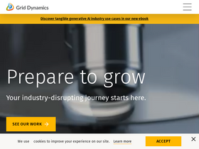 'griddynamics.com' screenshot