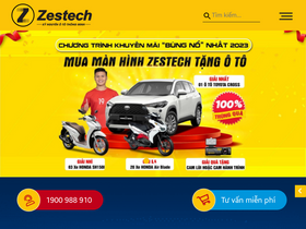 'zestech.vn' screenshot
