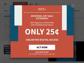 'mrt.com' screenshot