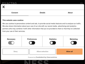 'exactag.com' screenshot