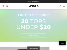 'fashiontofigure.com' screenshot