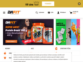 'dafit.cz' screenshot