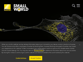 'nikonsmallworld.com' screenshot