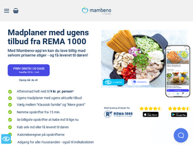 'mambeno.dk' screenshot