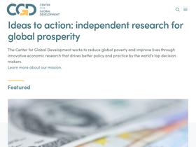 'cgdev.org' screenshot