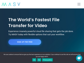 'massive.io' screenshot