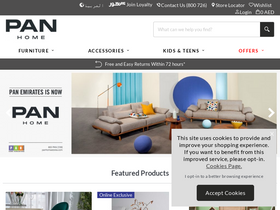 'panemirates.com' screenshot