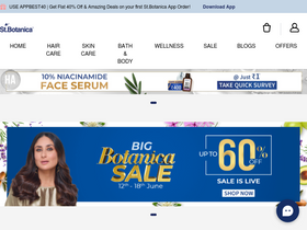 'stbotanica.com' screenshot