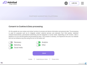 'admitad.com' screenshot