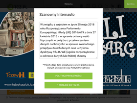 'tcz.pl' screenshot