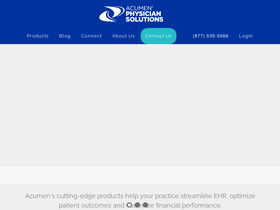 'acumenmd.com' screenshot