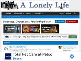 'alonelylife.com' screenshot