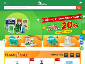 'nhathuocphuongchinh.com' screenshot