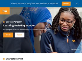 'successacademies.org' screenshot