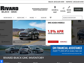 'rivardbuickgmc.com' screenshot