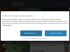 'nationalgallery.org.uk' screenshot