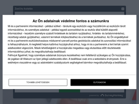 'zaol.hu' screenshot