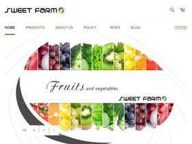 sweet.farm homepage screenshot