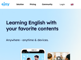 'ejoy-english.com' screenshot