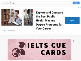 'vinodsharmaielts.com' screenshot