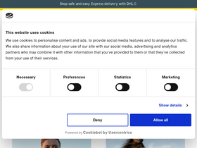 'devold.com' screenshot