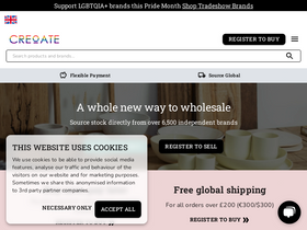 'creoate.com' screenshot