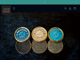 caviarhouse-prunier.jp homepage screenshot