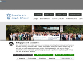 'icagr.es' screenshot