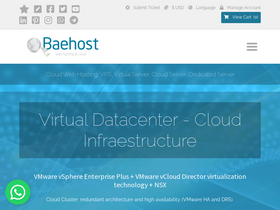 'baehost.com' screenshot