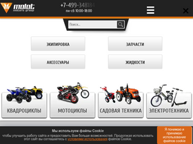 'molotatv.ru' screenshot