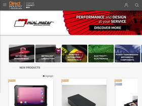 'directindustry.com' screenshot