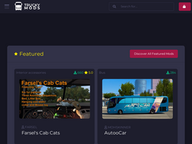'truckymods.io' screenshot