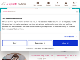 'lesjouetsenbois.com' screenshot