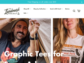 'thelandmarkproject.com' screenshot