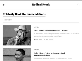 'radicalreads.com' screenshot