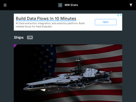 'mwstats.info' screenshot