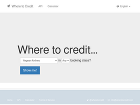 'wheretocredit.com' screenshot