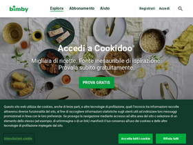'cookidoo.it' screenshot