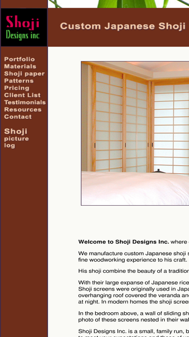 shojidesigns.com