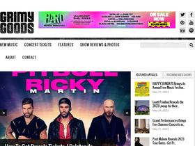 'grimygoods.com' screenshot