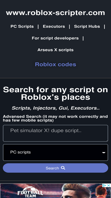 Pet Simulator x! script - Roblox-Scripter
